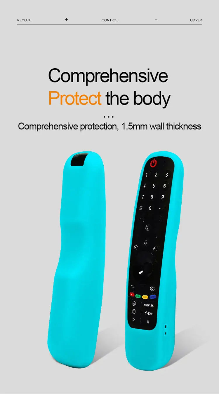 For LG Control Protector Silicone Remote Cover Remote Control Case Tv Remote Cover Silicone Case YKQ004