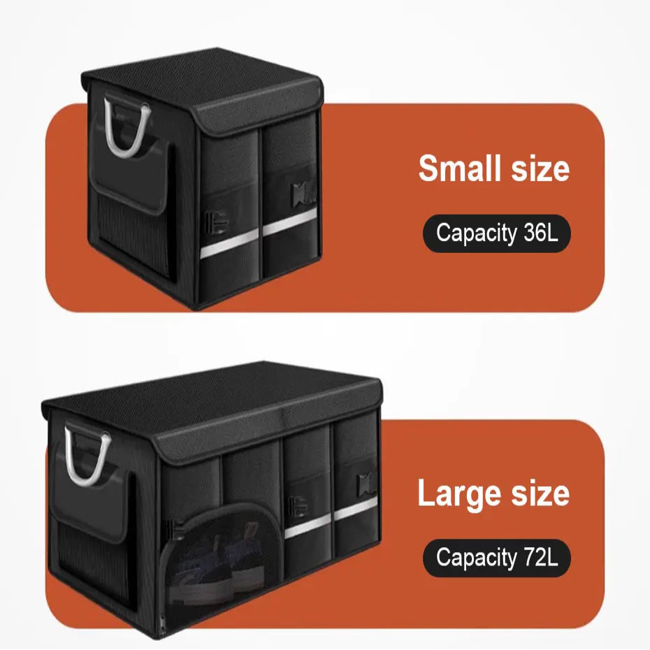 Foldable Waterproof Vehicle Storage Organizer (3 sizes available)