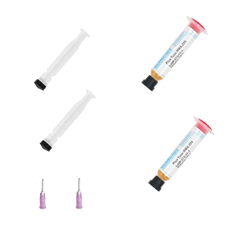 10cc RMA-223 Soldering Flux Paste with Needle (different quantities available)