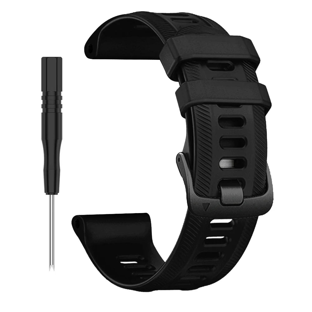 Sports Silicone Strap for the Garmin Forerunner Series - 22mm (10 different colours available)
