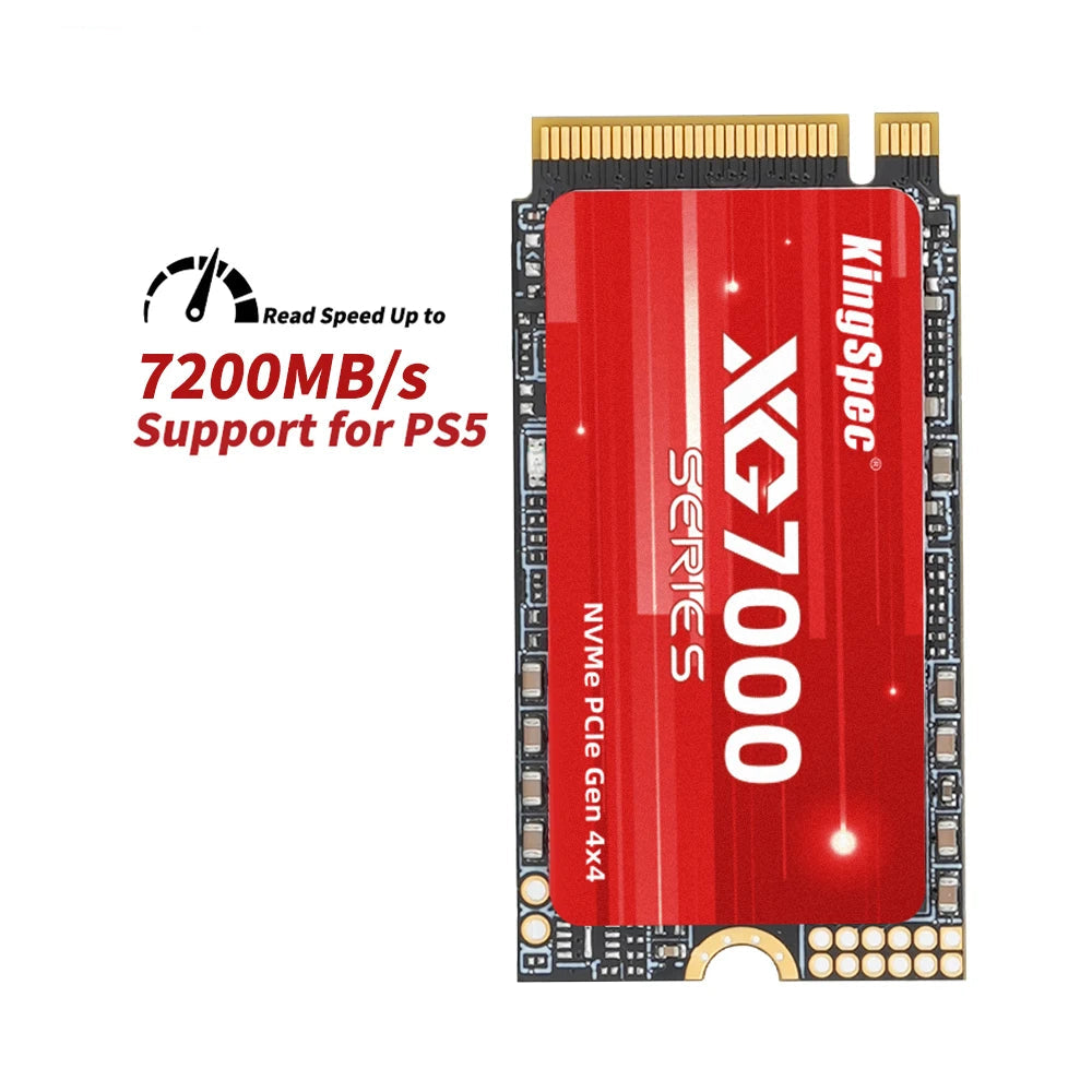 M.2 PCIe NVMe SSD 256GB/512GB/1TB/2TB for Laptop & PS5
