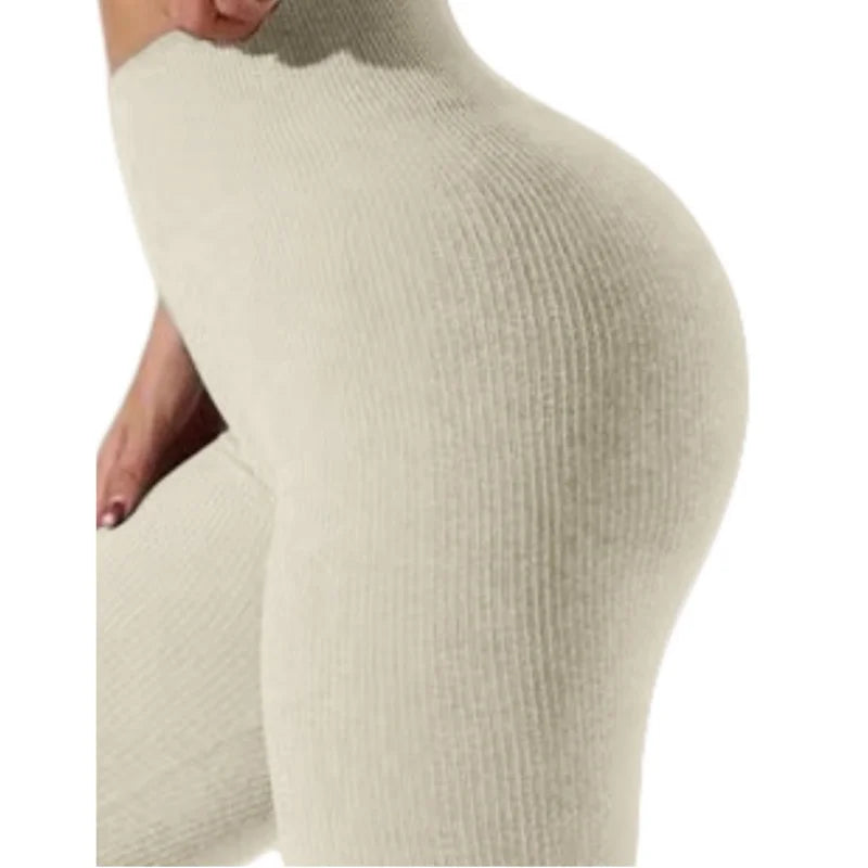 Women’s High-Waisted Seamless Leggings (3 colours and sizes available)