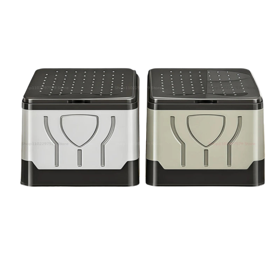 Portable 4-in-1 Outdoor Camping Toilet – Foldable & Odor-Proof