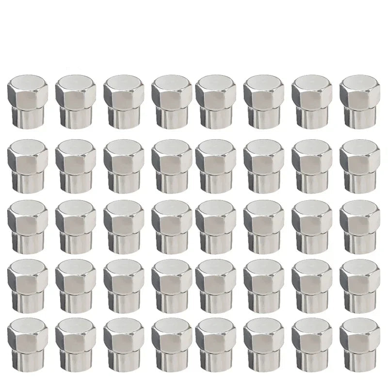 Universal Car Tire Valve Stem Caps (1–50pcs)