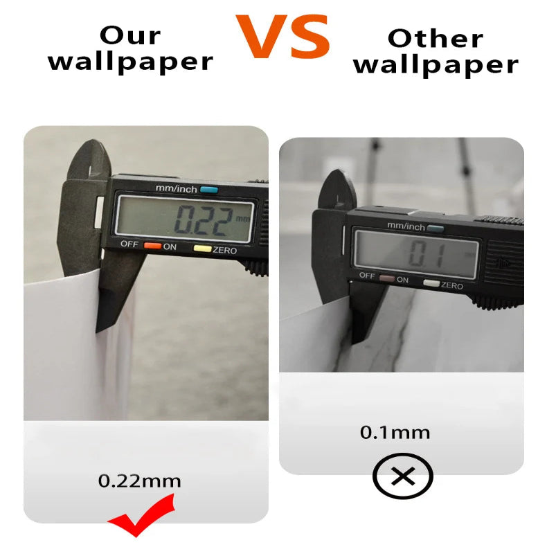 Marble Waterproof & Oil-Proof Wall Paper (40cm) (12 designs available)