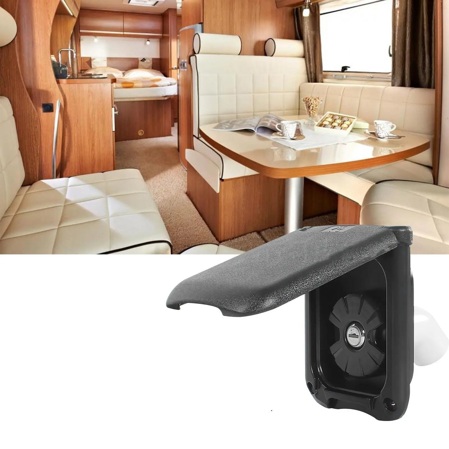 Lockable RV / Caravan Gravity Water Inlet