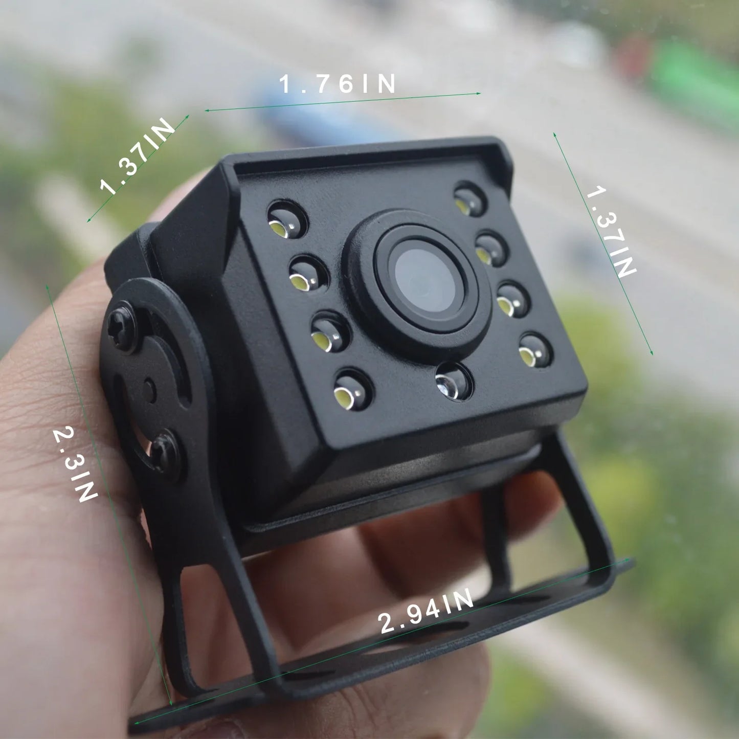 Backup Reverse Camera with 7" LCD Monitor – Easy Install 12V/24V CVBS