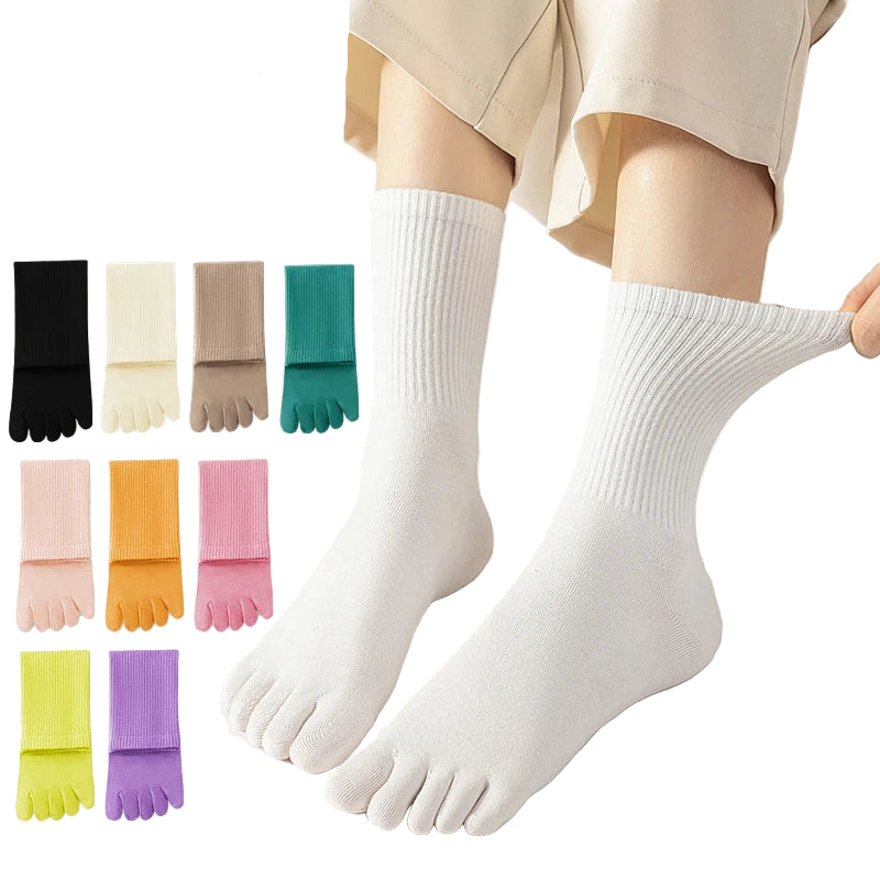 Women’s Five-Toe Socks – 5/10 Pairs
