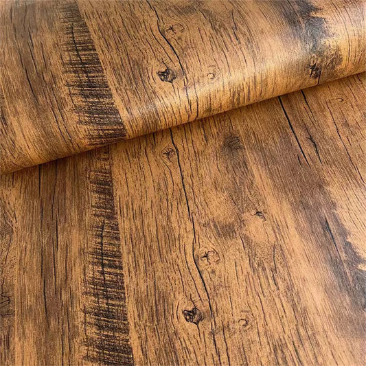 Wide Wood Grain PVC Wallpaper (40cm & 55cm) (available in 5 designs)