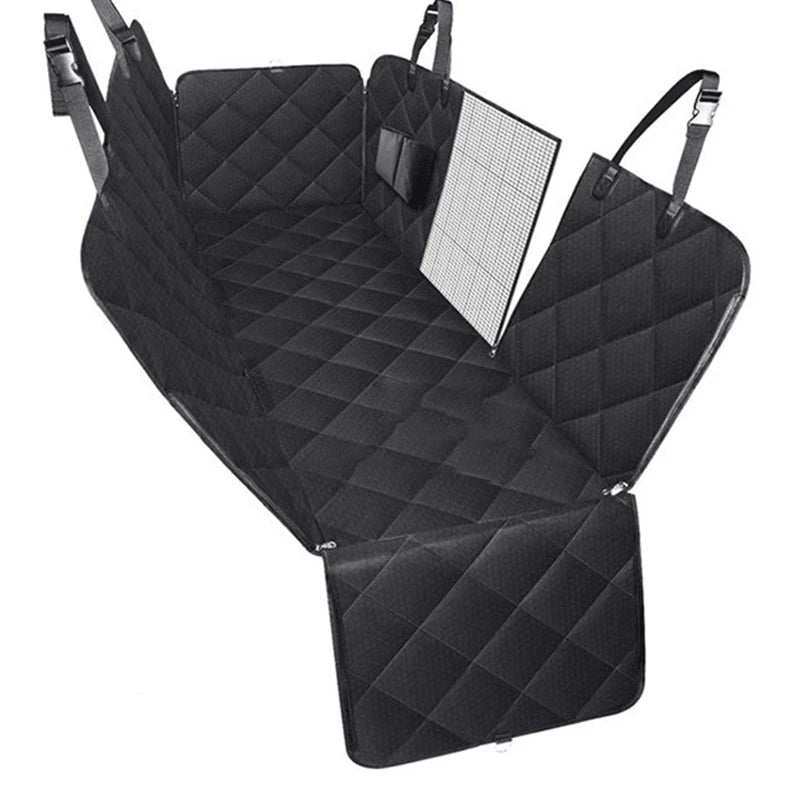 Waterproof Dog Car Hammock with Mesh Window