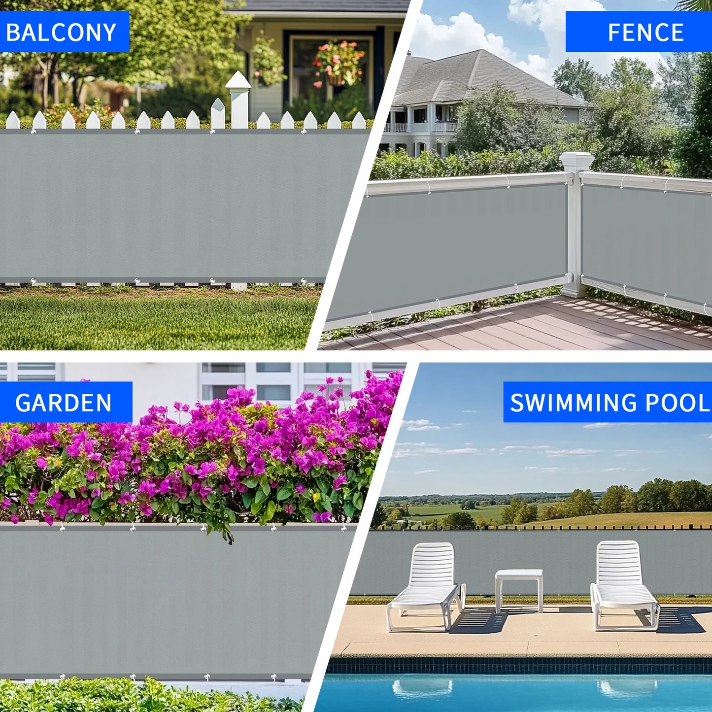 Patio Privacy Screen (3 colours available)