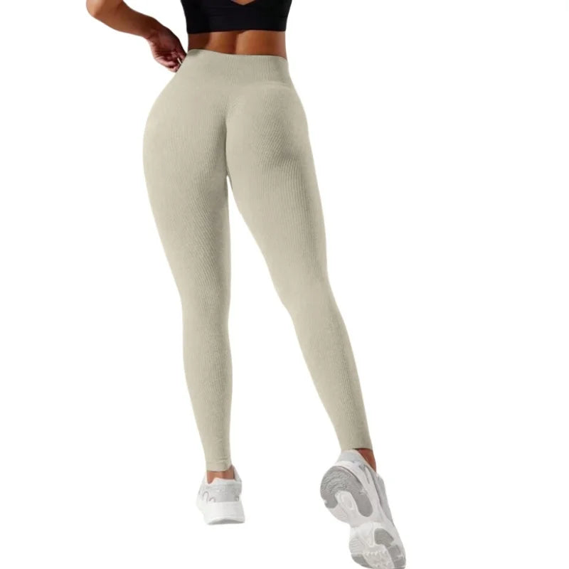 Women’s High-Waisted Seamless Leggings (3 colours and sizes available)