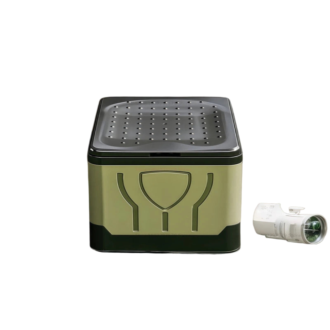 Portable 4-in-1 Outdoor Camping Toilet – Foldable & Odor-Proof
