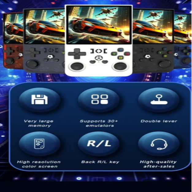 Handheld Console – Linux, 4.0" IPS Screen, 64GB/128GB