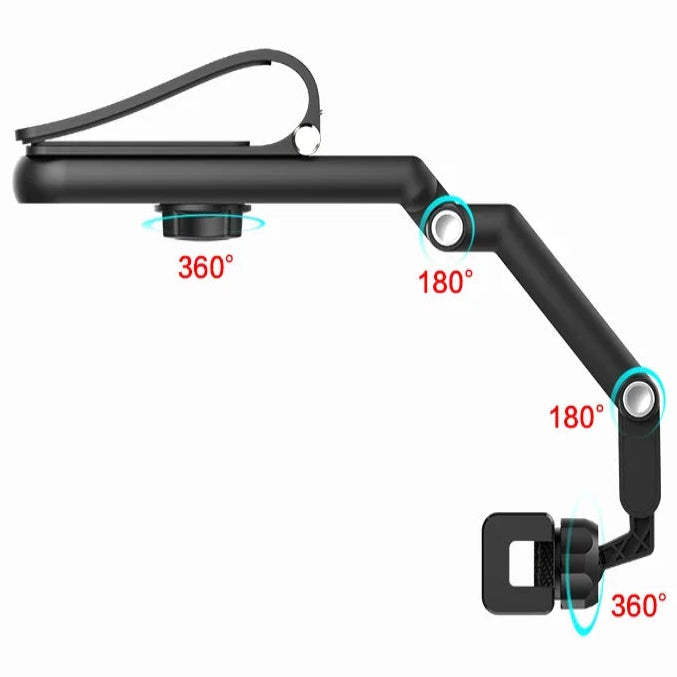 360° Rotating Sun Visor Phone Holder for RV's & Caravans