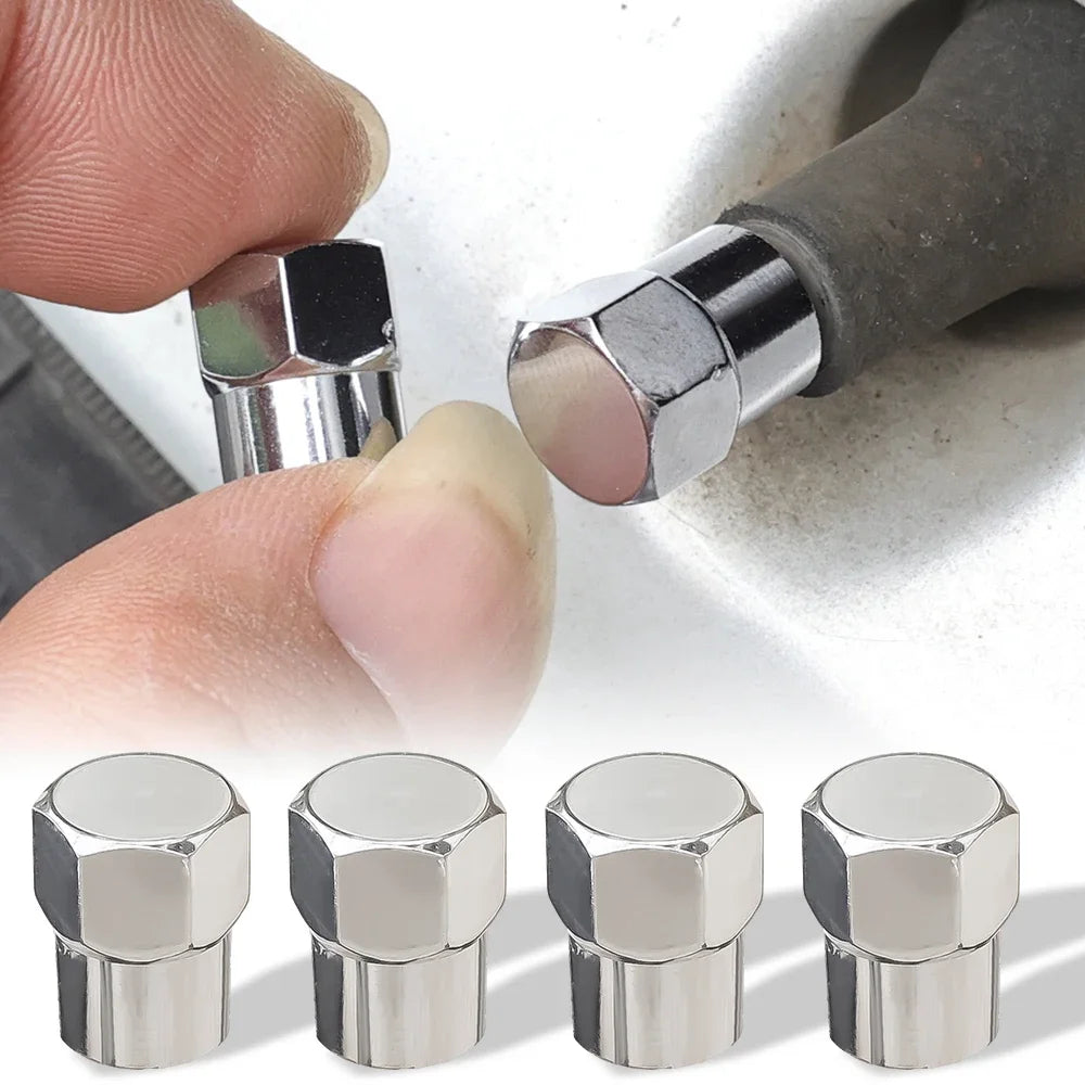 Universal Car Tire Valve Stem Caps (1–50pcs)