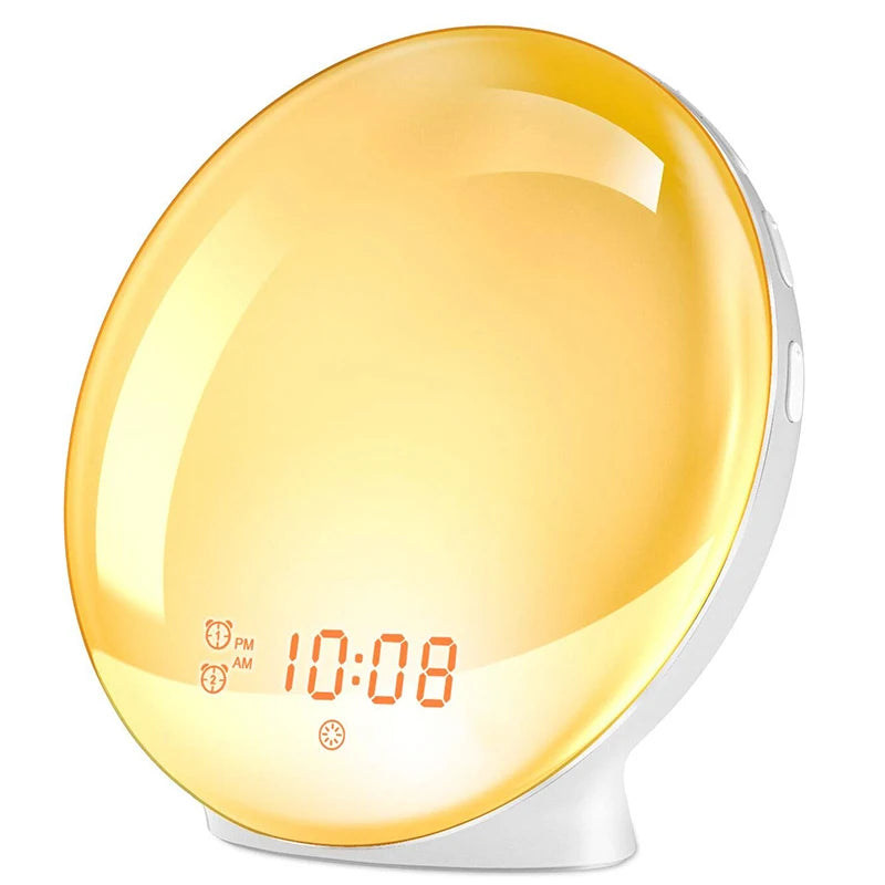 Wake-Up Light Alarm Clock – Sunrise/Sunset Simulation