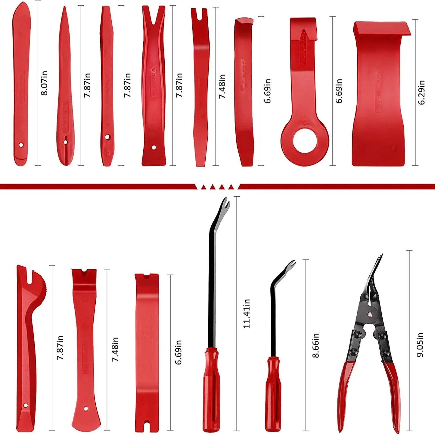 Car Interior Trim Removal Tool Kit (different sets & colours available)
