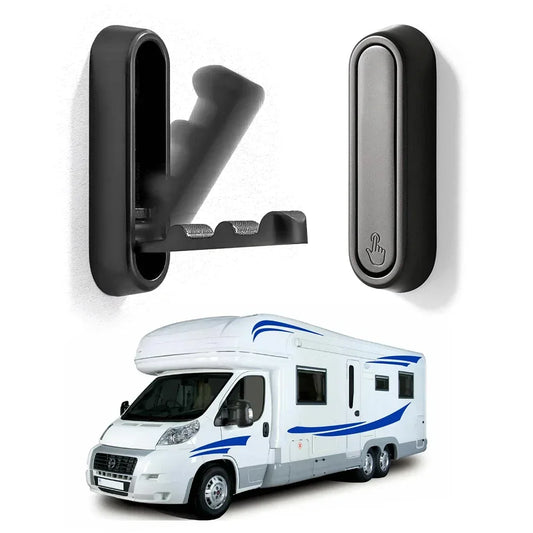 Foldable Aluminium Clothes Hook for RV's and Caravans