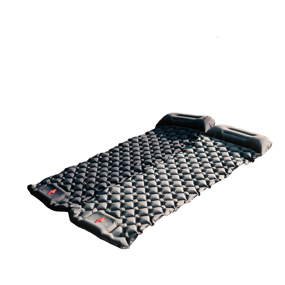 Inflatable Camping Mat with Pillow – Self-Inflating Mattress