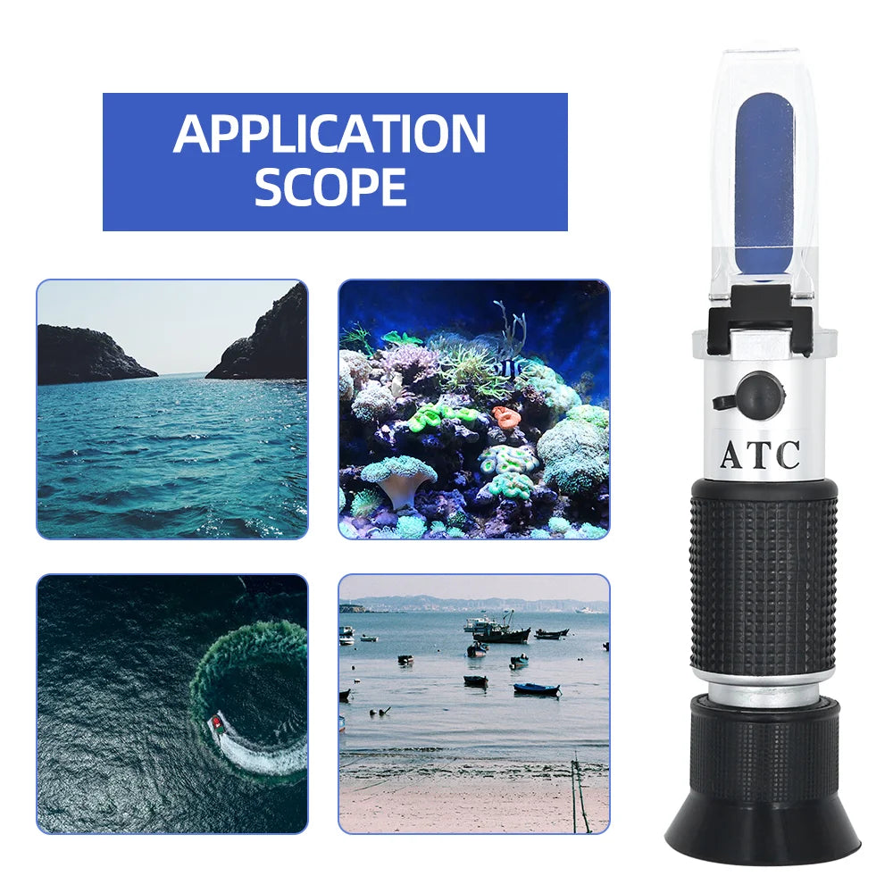 Handheld 2-in-1 Refractometer (available in with or without box)