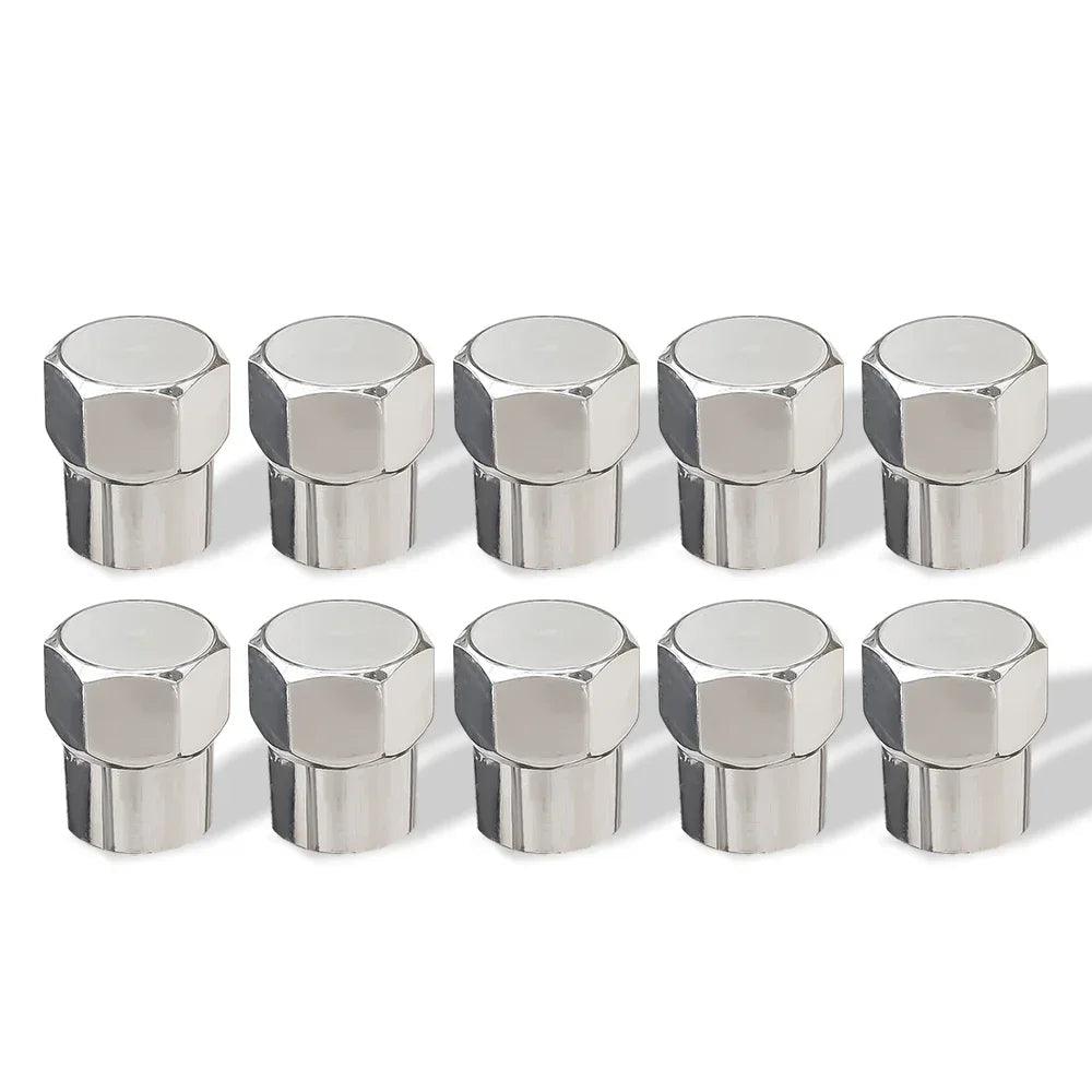 Universal Car Tire Valve Stem Caps (1–50pcs)