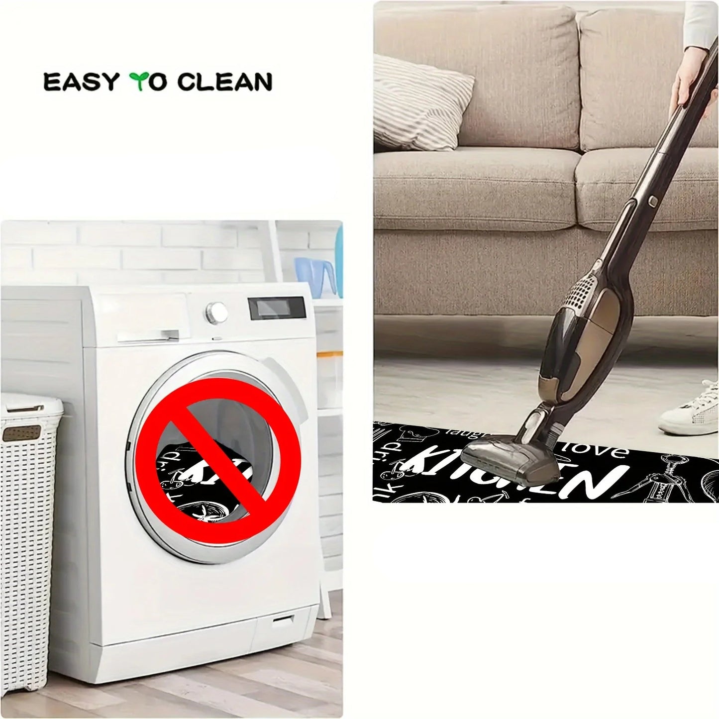 L-Shaped Embossed Bathroom Mat – Thick, Absorbent, Non-Slip (5 colours available)