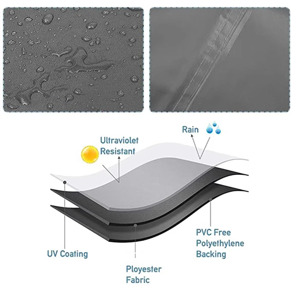 Heavy-Duty Waterproof Patio Furniture Cover
