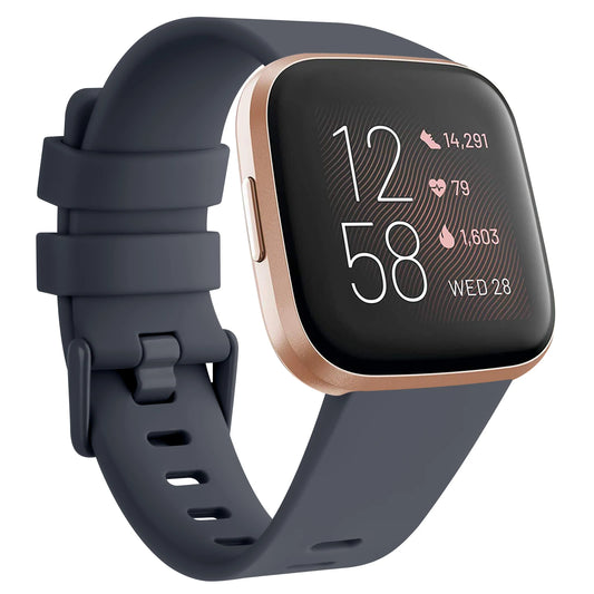 Soft Silicone Sport Band for the Fitbit Versa 2 (available in 26 colours)