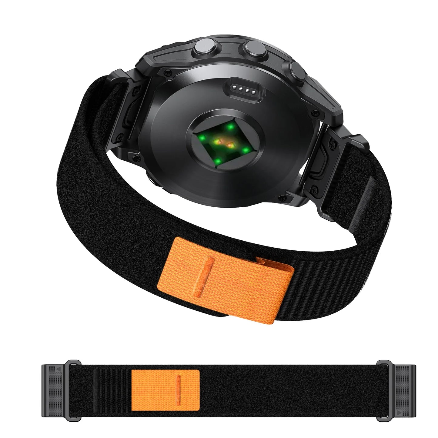 QuickFit Nylon Strap for the Garmin Instinct/Fenix Series (2 sizes & 6 colours available)