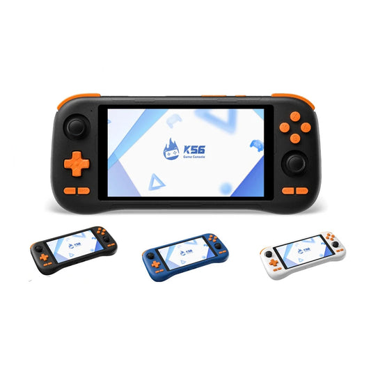 Retro Handheld Console – 5.5" Touchscreen, Android 14, Rechargeable Battery