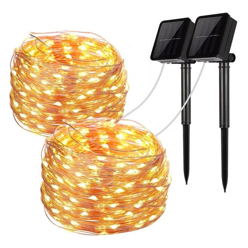 LED Solar Fairy String Lights (7m/12m/22m/32m)