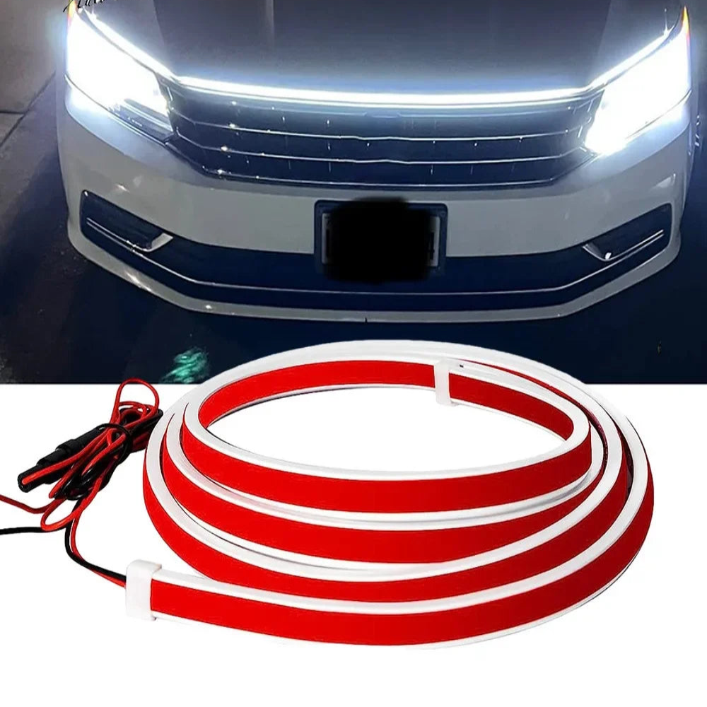 LED Car Hood Light Strip (different colours & sizes available)