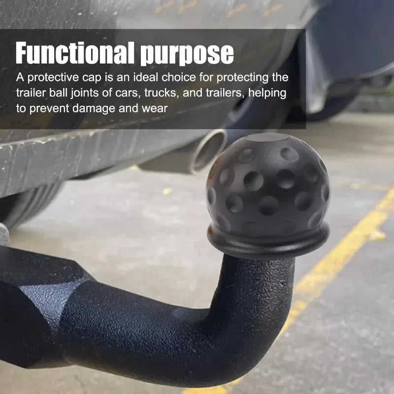 Universal Tow Bar Ball Cover Cap (1/2pcs)