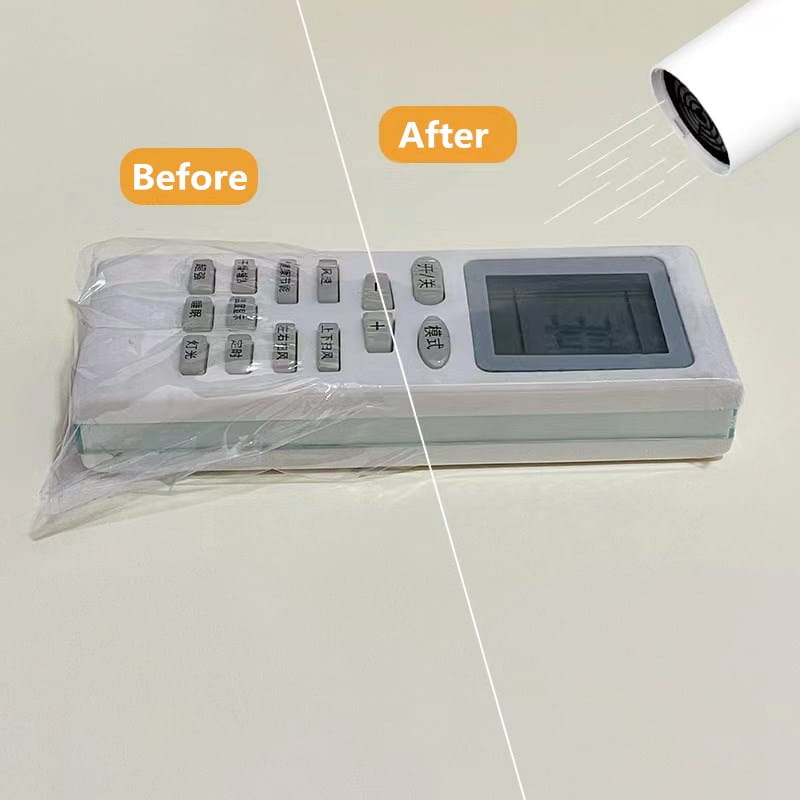 5/10/20PCS Transparent Shrink Film Bag Anti-dust Protective Case Cover For TV Air Conditioner Remote Control Shrink