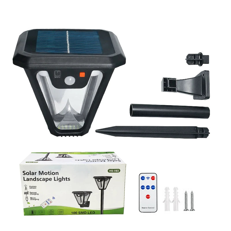 Solar Pathway Lights with Motion Sensor