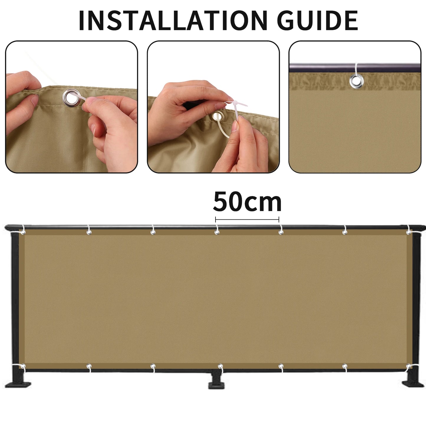 Patio Privacy Screen (3 colours available)