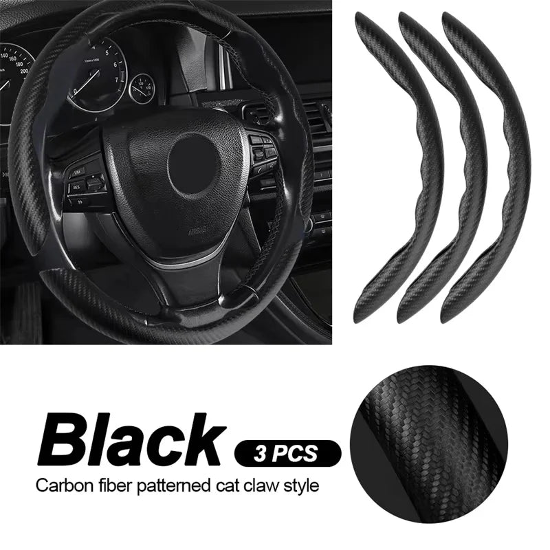 Universal Microfiber Leather Car Steering Wheel Cover (different colours & sets available)