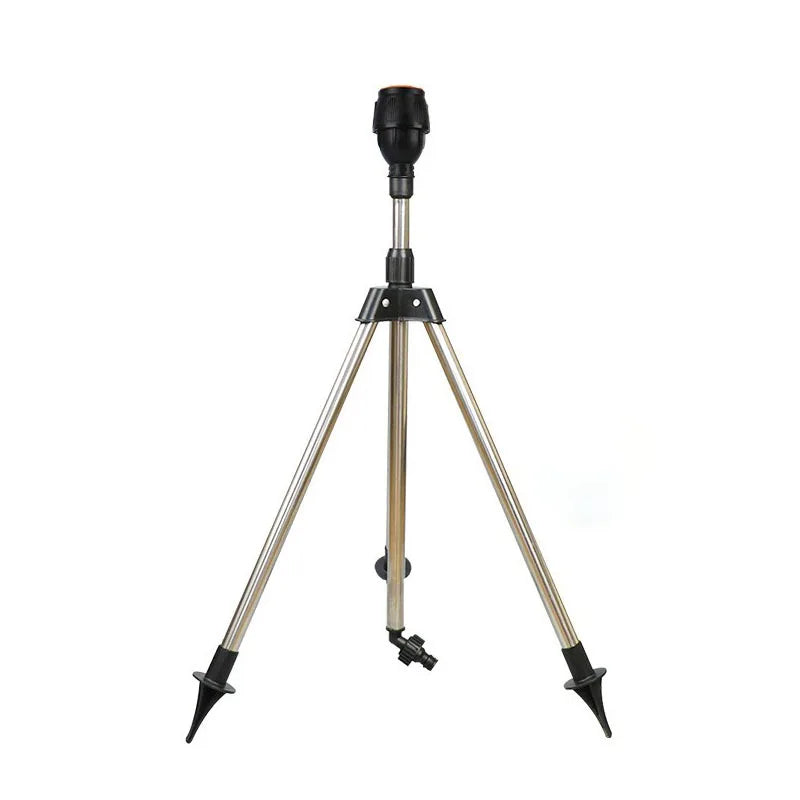 360° Rotating Garden Sprinkler with Tripod Irrigation Stand
