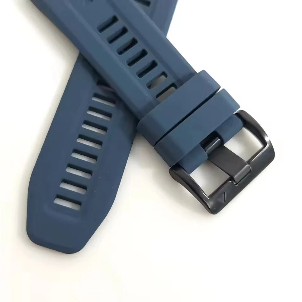 Quickfit Silicone Strap for the Garmin Watch Series (available of various range of models and 46 colours)