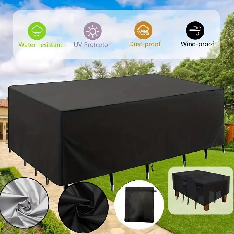 Heavy-Duty Waterproof Patio Furniture Cover