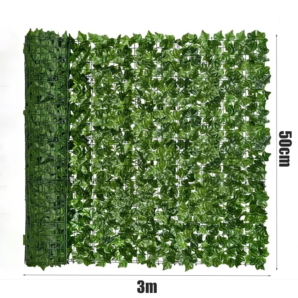 Artificial Green Leaf Fence Privacy Panels – 1M/3M