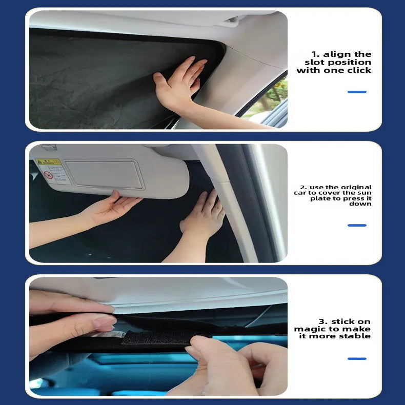 Car Window Sunshade Cover – Folding