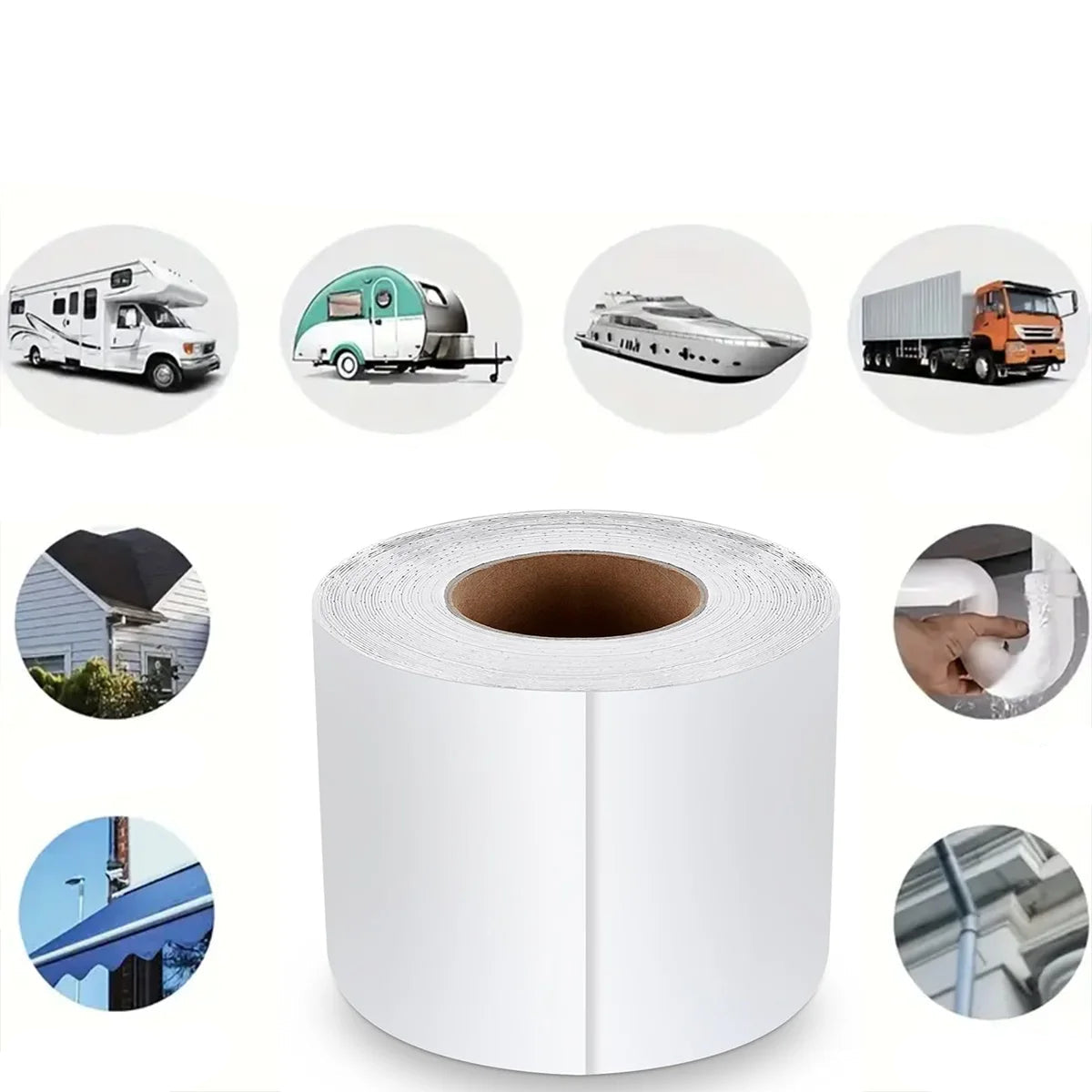 Waterproof RV Roof Repair Butyl Tape