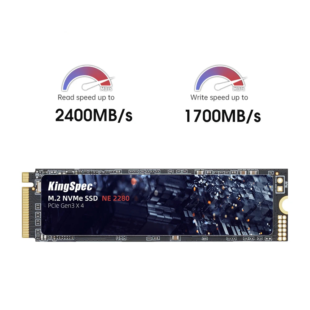 M.2 PCIe NVMe SSD 256GB/512GB/1TB/2TB for Laptop & PS5