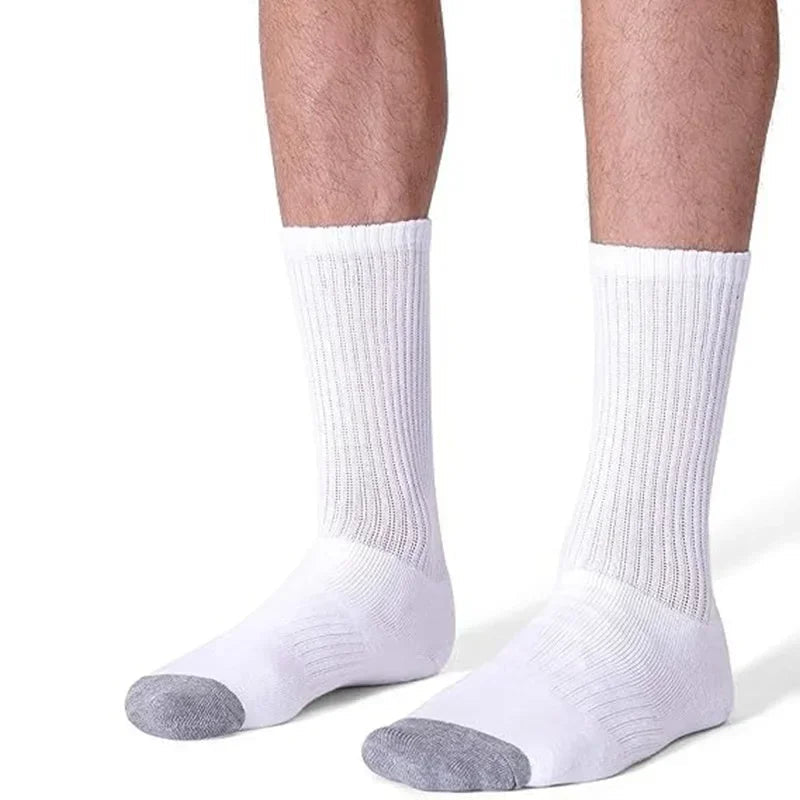 10 Pairs Plus Size Men's Athletic Socks (3 colours available)