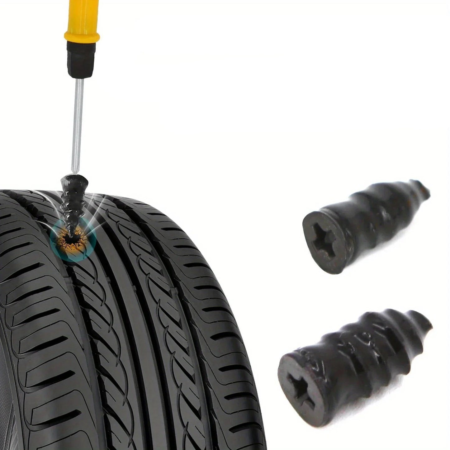 Portable Universal Tyre Emergency Repair Kit (4 types of set available)