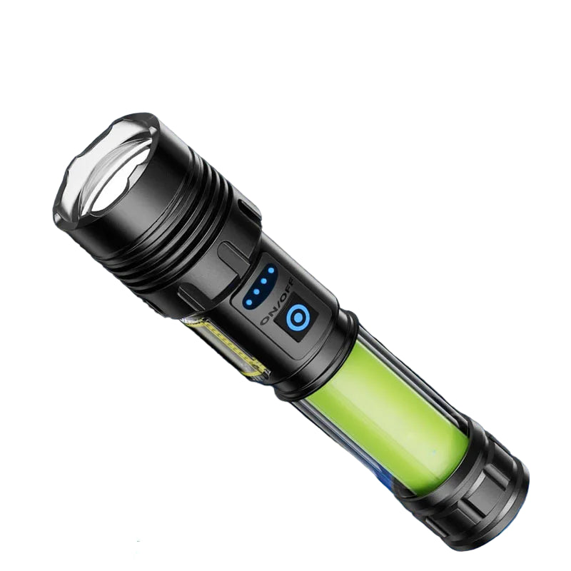 High Power Rechargeable LED Flashlight