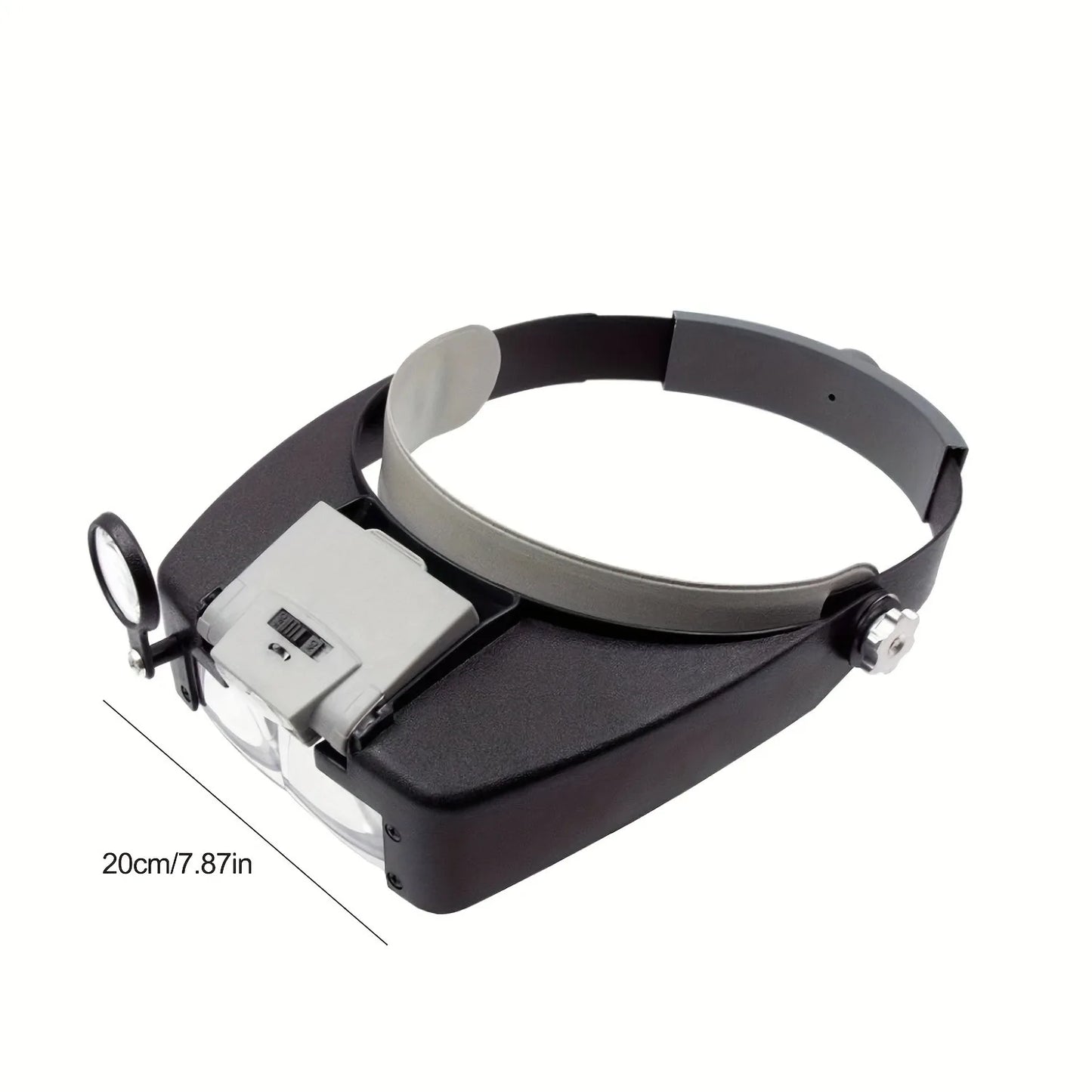 LED Headband Magnifier Glasses
