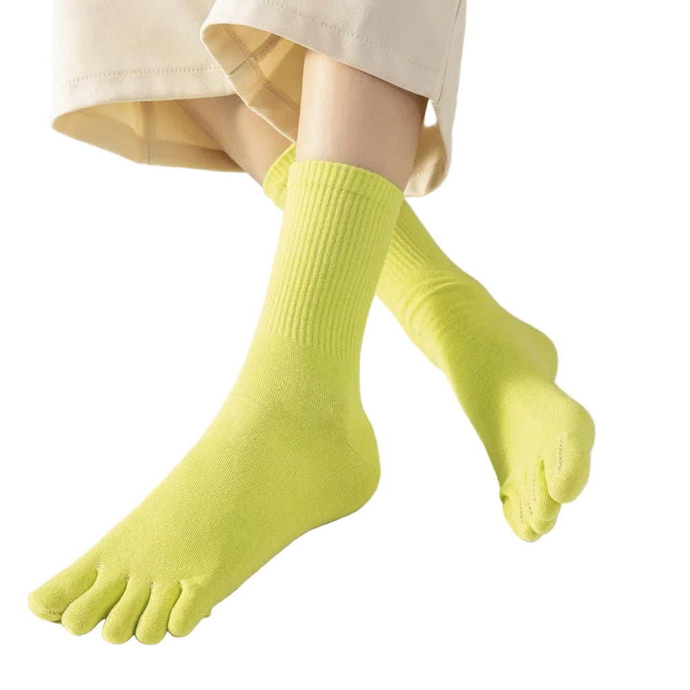 Women’s Five-Toe Socks – 5/10 Pairs
